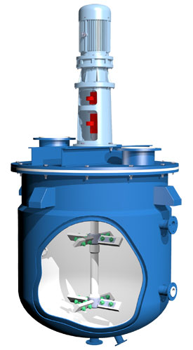 雙層雙槳攪拌槽