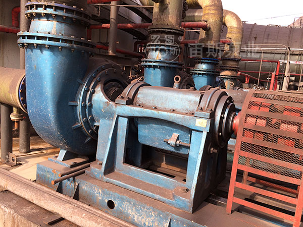 500UHB-Z襯塑脫硫泵在邯鄲涉縣一鋼鐵廠應(yīng)用