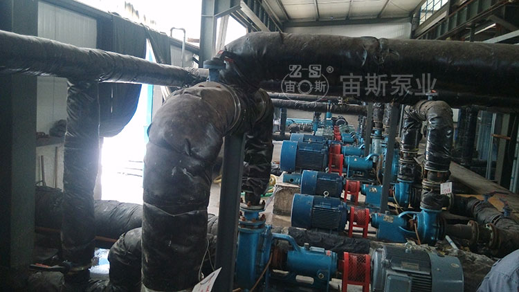 宙斯泵業(yè)脫硫循環(huán)泵在唐山新寶泰燒結(jié)車間