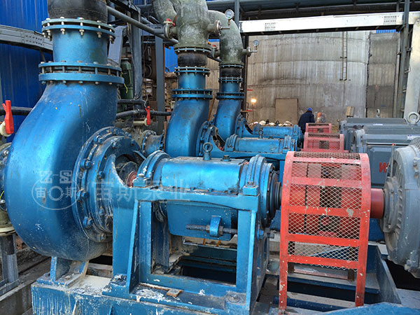 350UHB-Z襯塑脫硫泵在鋼鐵廠的應用