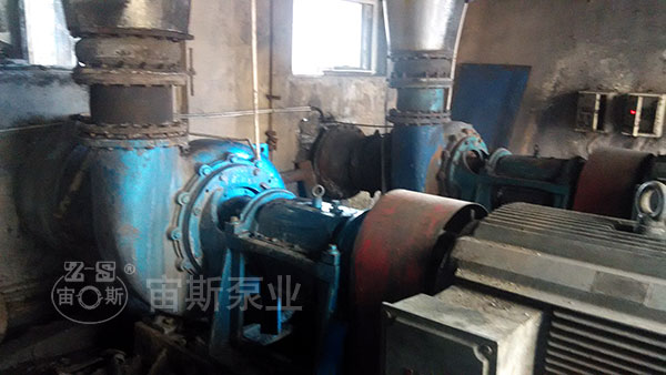 宙斯泵在襄垣某電力公司脫硫使用