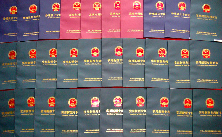 宙斯泵業(yè)專利證書