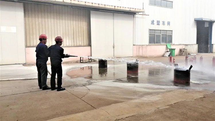 宙斯泵業(yè)開(kāi)展消防演練