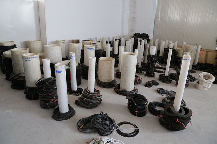 各類墊床的歸類堆放