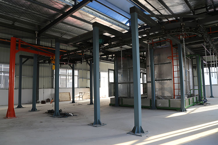 宙斯泵業(yè)全新噴漆系統(tǒng)