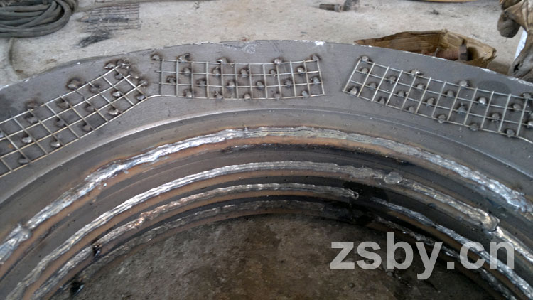 鋼襯塑泵蓋龜甲網(wǎng)結(jié)構(gòu)高清圖